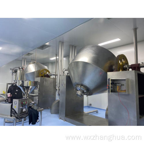 Double-Cone Revolving Vacuum Drying Machine